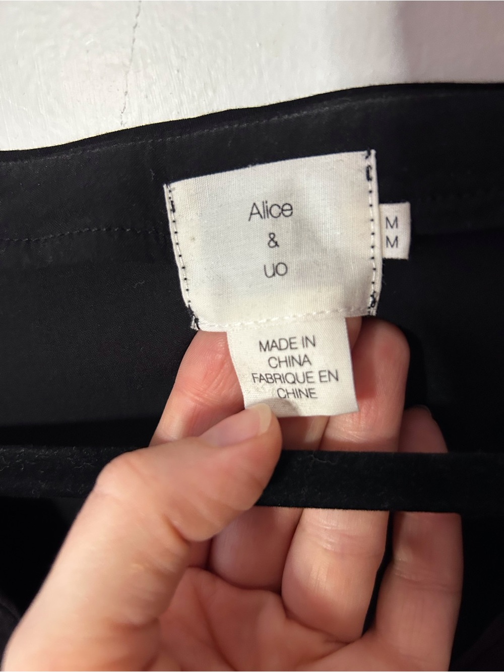 Urban Outfitters Black V-Neck Peplum Button Blouse - Picture 3 of 7